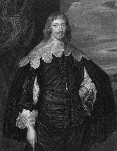 William Cavendish, primer Duque de Newcastle-upon-Tyne c1592-1676, 1825 de T. A. Dean