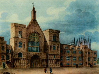 Nuevo Patio del Palacio y Entrada al Salón de Westminster, 1947 de T. Coney