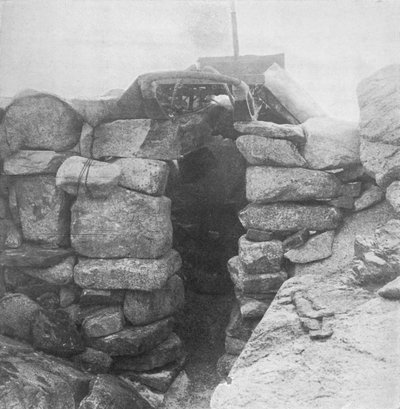 Cabaña de granito, Cabo Geología, 1911, 1913 de T. Griffith Taylor
