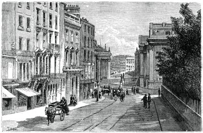 Grafton Street, Dublín, 1900 de T. Hart