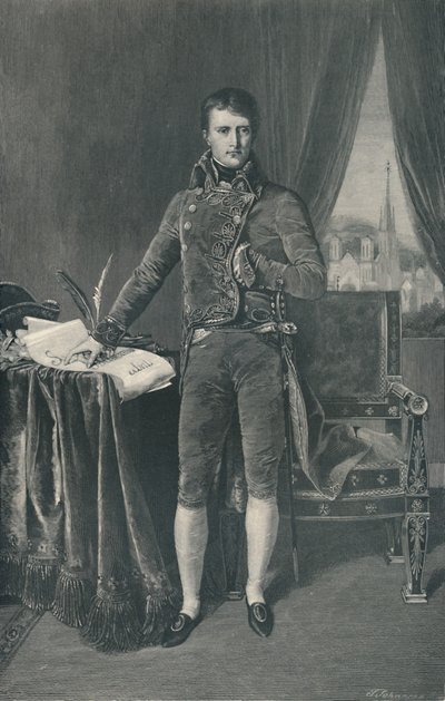 Napoleón Bonaparte, Primer Cónsul de T. Johnson