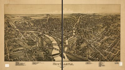 New Castle, Pensilvania 1896 de T. M. Fowler