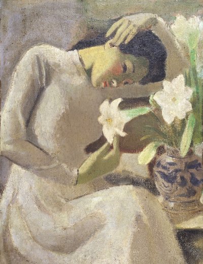 Óleo sobre lienzo de Fo Ngoc Van de Tô Ng?c Vân