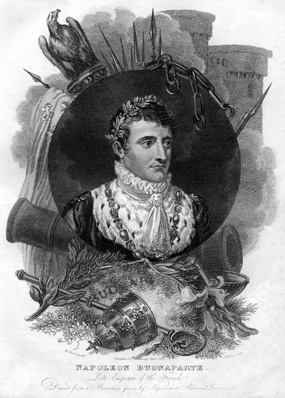 Napoleón I 1769-1821, Emperador de Francia, 1816 de T. Wallis