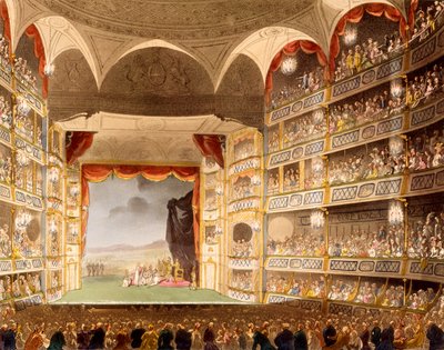 Teatro Drury Lane, ilustración de 
