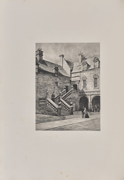 El Patio Exterior, Colegio de T. and R. Annan and Sons