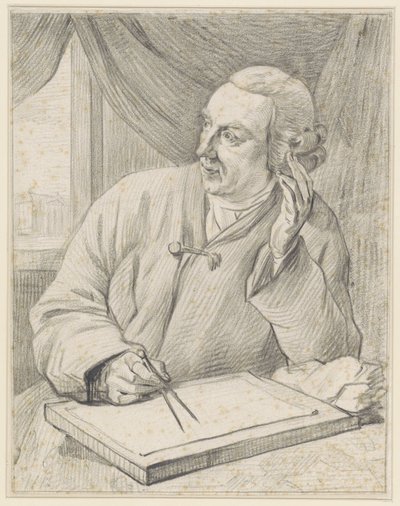 Retrato de (Hans) Jacob Otten Husly de Taco Scheltema (I)