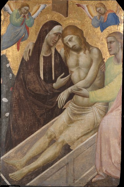 La Lamentación sobre Cristo Muerto de Taddeo Gaddi