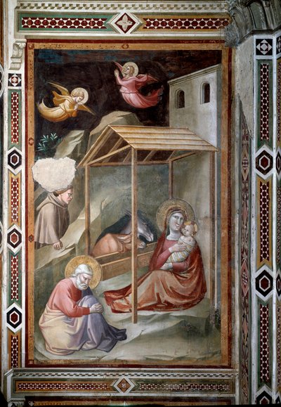 La vida de la Virgen: Natividad de Taddeo Gaddi