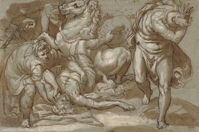 La conversión de San Pablo de Taddeo Zuccaro