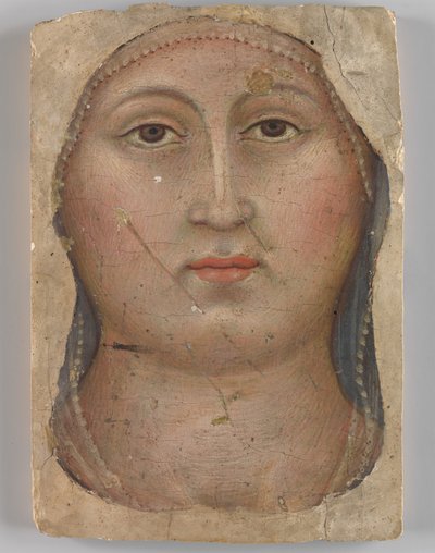 Cabeza de la Virgen, ca. 1397 de Taddeo di Bartolo