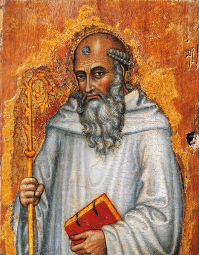 Italia, Asís, San Benito de Taddeo di Bartolo