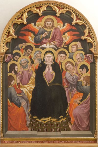 Pentecostés, 1403 de Taddeo di Bartolo