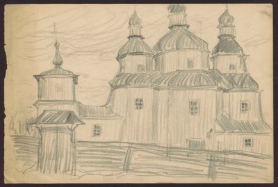 Pequeña iglesia ortodoxa de Tadeusz Makowski