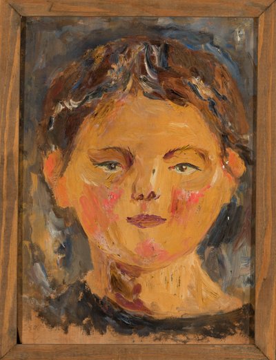 Cabeza de niña de Tadeusz Makowski