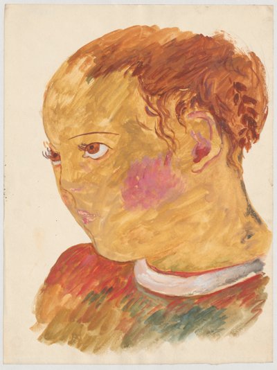 Mädchenkopf de Tadeusz Makowski