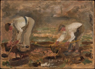 Trabajo en el campo de Tadeusz Makowski