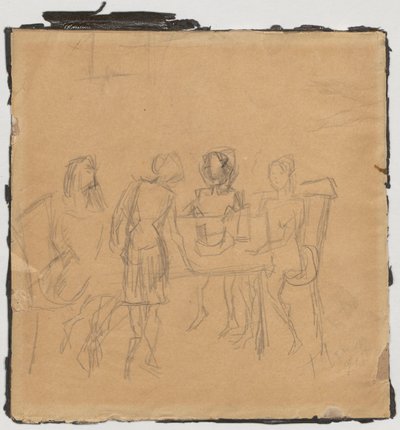 Am Tisch de Tadeusz Makowski