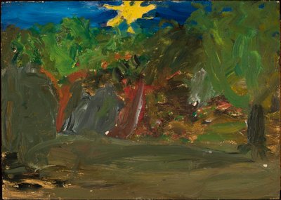 Sonne über dem Garten de Tadeusz Makowski