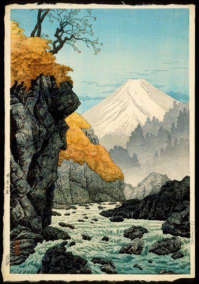 Pie del monte Ashitaka de Takahashi Hiroaki