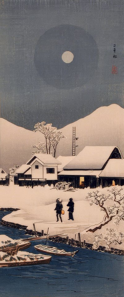 Nieve en Nipponmatsu de Takahashi Hiroaki