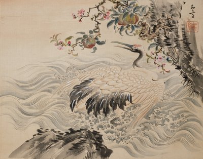 Flores y Pájaros, siglo XIX de Taki Katei