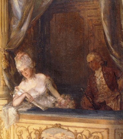 Una Caja en Old Drury Lane de Talbot Hughes