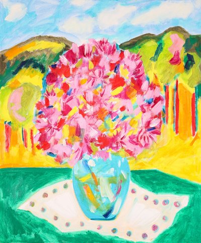 Flores de montaña de vivos colores de Tamara Jare