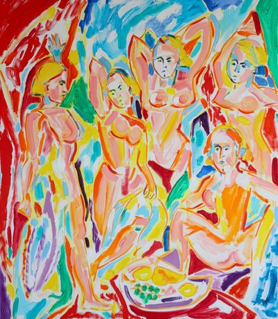 Figuras desnudas llenas de vida de Tamara Jare