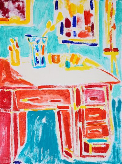 Escritorio de estudio Vibrant de Tamara Jare