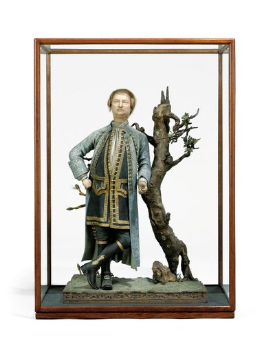 Figura de arcilla pintada tradicionalmente identificada como David Garrick, c.1770 de Tan Che Qua Tan Che Qua