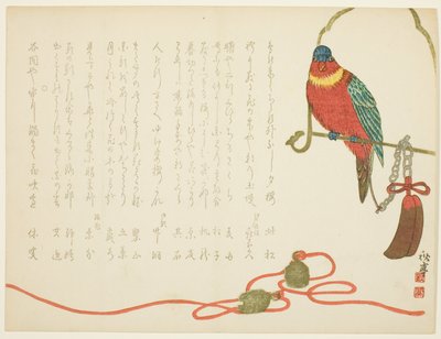 Loro y campanas de Tanaka Shûtei