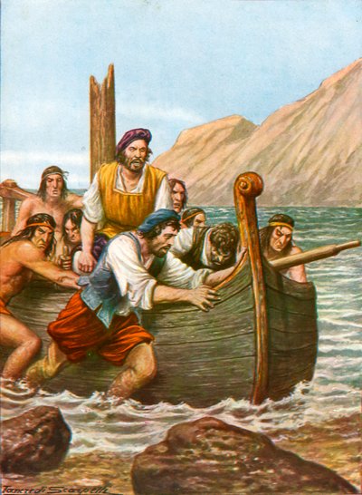 Viaje Aventurero de Diego Mendes y Bartolomeo Fieschi de Tancredi Scarpelli