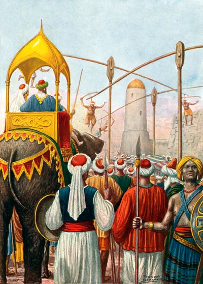 Trajes asiáticos de Tancredi Scarpelli