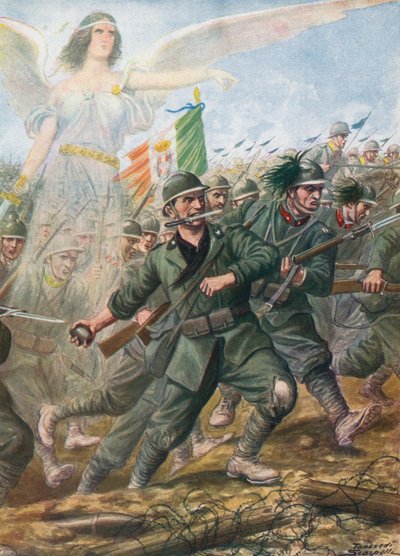 Batalla del río Piave, 1918 de Tancredi Scarpelli