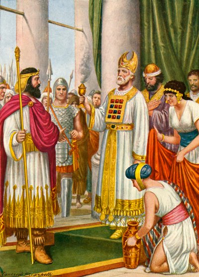 Trajes hebreos de Tancredi Scarpelli