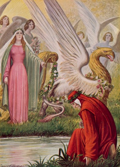 Ilustración para la Divina Comedia de Dante de Tancredi Scarpelli