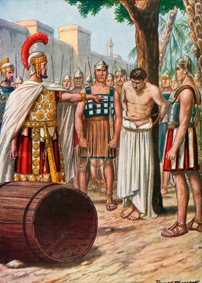 Marcus Atilius Regulus regresando a Cartago de Tancredi Scarpelli