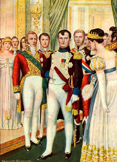 Napoleón en la Corte de Tancredi Scarpelli