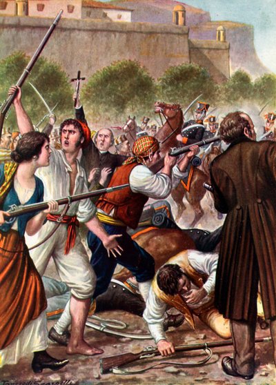 Insurrección de Palermo de 1820 de Tancredi Scarpelli