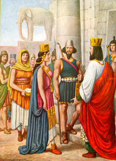 Trajes persas de Tancredi Scarpelli
