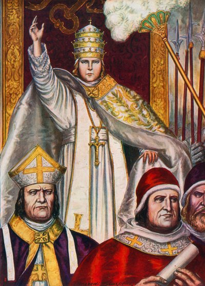 El Papa Benedicto IX elegido Papa a la edad de 12 años, en 1032 de Tancredi Scarpelli