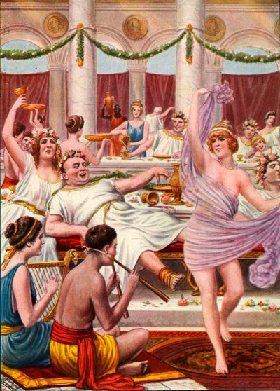 Banquete romano de Tancredi Scarpelli