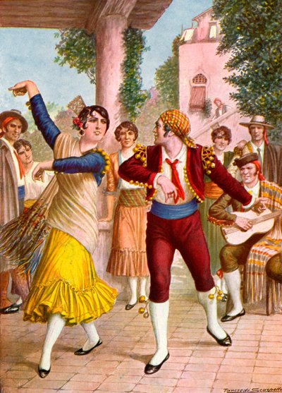 Bailarines españoles de Tancredi Scarpelli