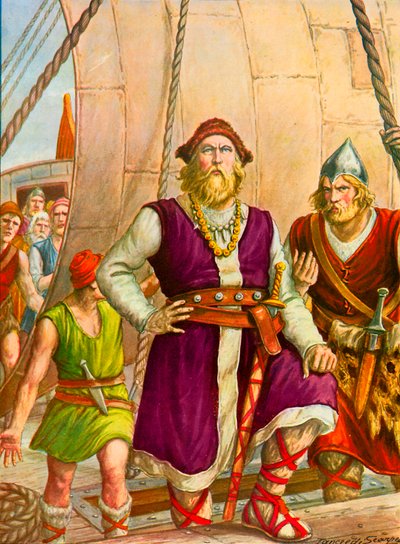 La expedición atlántica de Leif Ericsson de Tancredi Scarpelli