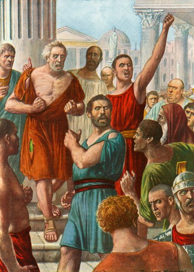 El viejo centurión muestra sus heridas de Tancredi Scarpelli