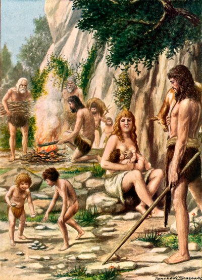 Los italianos originales - Hombres de las cavernas de Tancredi Scarpelli
