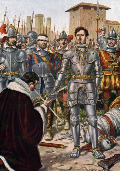 Guerra de Italia (1521-1526): la Batalla de Pavía (24 de febrero de 1525) de Tancredi Scarpelli