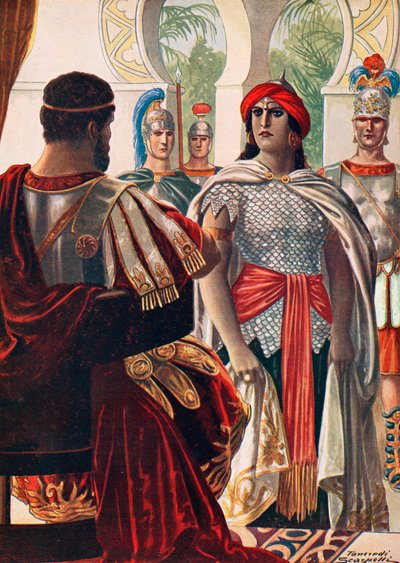 Zenobia en presencia de Aureliano de Tancredi Scarpelli