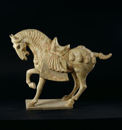 Caballo, chino, Dinastía Tang, c.618-906 d.C. de Tang Dynasty Chinese School